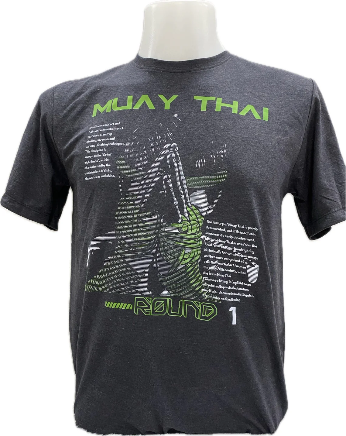 Blegend Muay Thai T-Shirt Erke Black