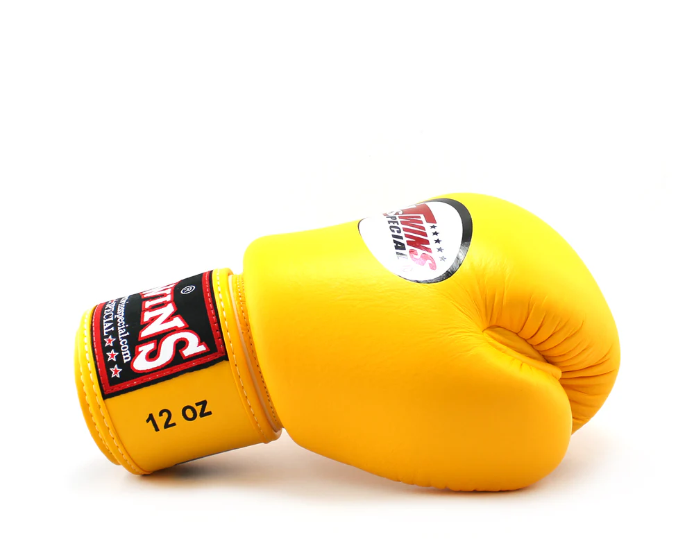Twins Special Boxing Gloves BGVL3 Yellow - Image 3